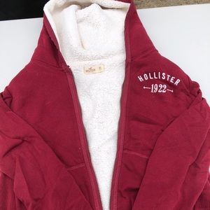 hollister zip up